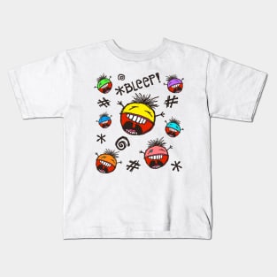 *Bleep! *Bleep! *Bleep! Kids T-Shirt